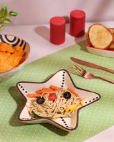 Alamkari India Ceramic Starfish Serving Platter